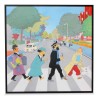 Tableau "Tintin Abbey Road". - Moinat - Painting - Miscellaneous