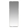 Miroir rectangulaire avec cadre métal chromé. - Moinat - Glaces, Miroirs