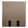 Tête de lit "Pillow" recouvert dun tissu gris, rembourrage en mousse. - Moinat - Têtes de lit