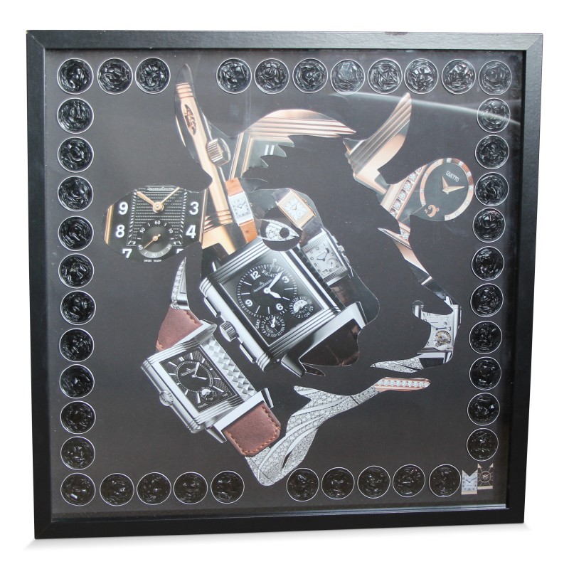 Tableau "Reverso vache I, pâquerette" de Marc Mazuir. - Moinat - 画 - 各种的