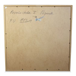 Tableau "Reverso vache I, pâquerette" de Marc Mazuir.