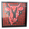 Tableau "Vache Suisse"" de Marc Mazuir. - Moinat - 画 - 各种的