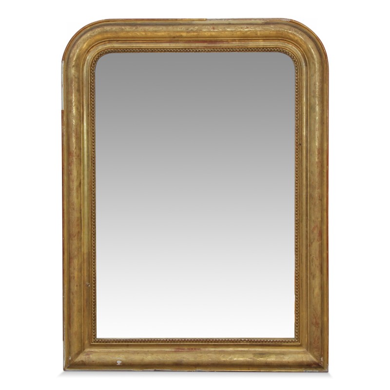 Miroir avec cadre doré richement moulurée. - Moinat - Glaces, Miroirs
