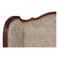 Paire de bergères Louis XVI en noyer