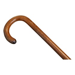 Canne "Corbin" en bois massif.