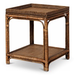 Table d appoint "Veracruz" en rotin.