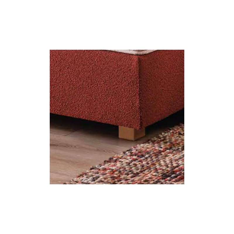 Sommier 140 x 200 "Elisabeth Boss" boxspring fixe sans cuvette (4 cotés). - Moinat - Базы для кроватей