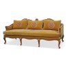 Canapé "Jansen" louis XV recouvert d un velours gauffré. Paris . vers 1940 - Moinat - Sofas, Couchs