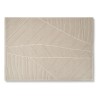 Tapis "Zen Craie" avec 58 % de laine et 42 % de fibre synthétique. - Moinat - Tapis