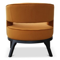 Fauteuil élégant et confortable avec accoudoirs, au design moderne