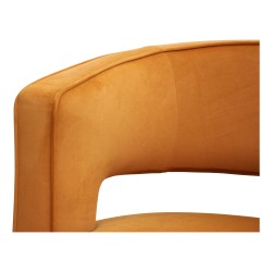 Fauteuil élégant et confortable avec accoudoirs, au design moderne