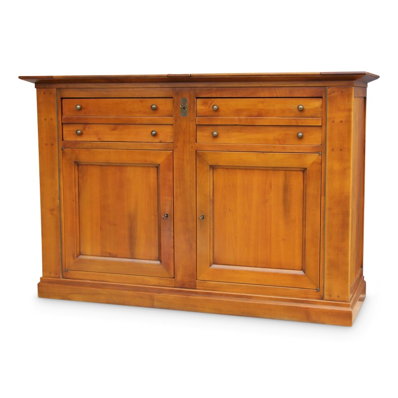 Buffet collection "Richelieu" en merisier massif. Travail français. Vers 1970. - Moinat - 带抽屉的衣橱, 7抽屉胸