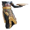 Nubien "Porte-torchère" Vénitien polychrome et or richement sculpté reposant sur un socle - Moinat - 装饰配件