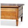 Table de salon en merisier avec un coffre intérieur pour le rangement de bouteille. - Moinat - Столики для гостиной