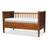 Lit d enfant à barreaux avec sommier latex et matelas sur mesure, estampillé V.M.B - Moinat - Bois de lit