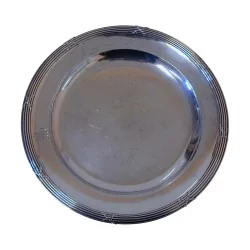 серебряная тарелка. 20 век