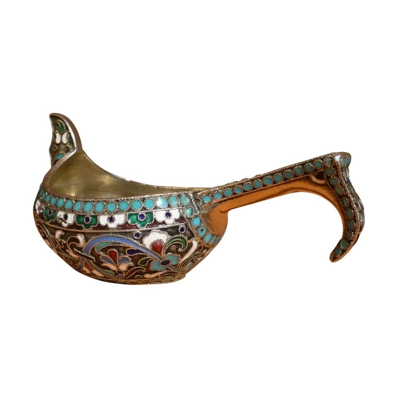Kosh Russe en argent, petit modèle, dans le goût de … - Moinat - Argenterie Kosh Russe en argent, petit modèle, dans le goût de … - Moinat - Argenterie