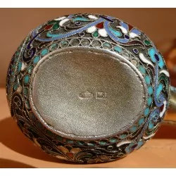 Kosh Russe en argent, petit modèle, dans le goût de …