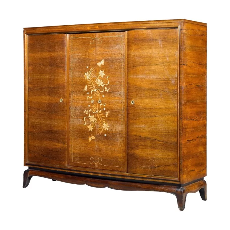 Art-Deco-Schrank aus Palisander mit Intarsien, zugeschrieben … - Moinat - Schränke Art-Deco-Schrank aus Palisander mit Intarsien, zugeschrieben … - Moinat - Schränke