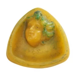 Taschenhalter aus Glaspaste von Georges DESPRET …