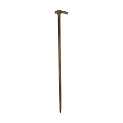 wooden cane with umbrella inside. 20th century