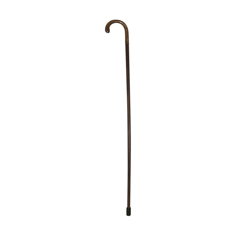 Canne en bois avec pommeau en argent. 20ème siècle - Moinat - Accessoires de décoration