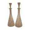 Paire de carafes anciennes en cristal. 20ème siècle - Moinat - Carafes