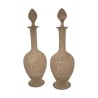 Paire de carafes anciennes en cristal. 20ème siècle - Moinat - Carafes
