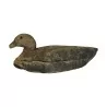 Утка «Звонок» из крашеного дерева. Конец 19 начало 20 века - Moinat - Декоративные предметы
