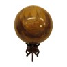 Boule oeil-de-chat avec socle. 20ème siècle - Moinat - Accessoires de décoration