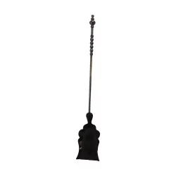 wrought iron fireplace shovel.