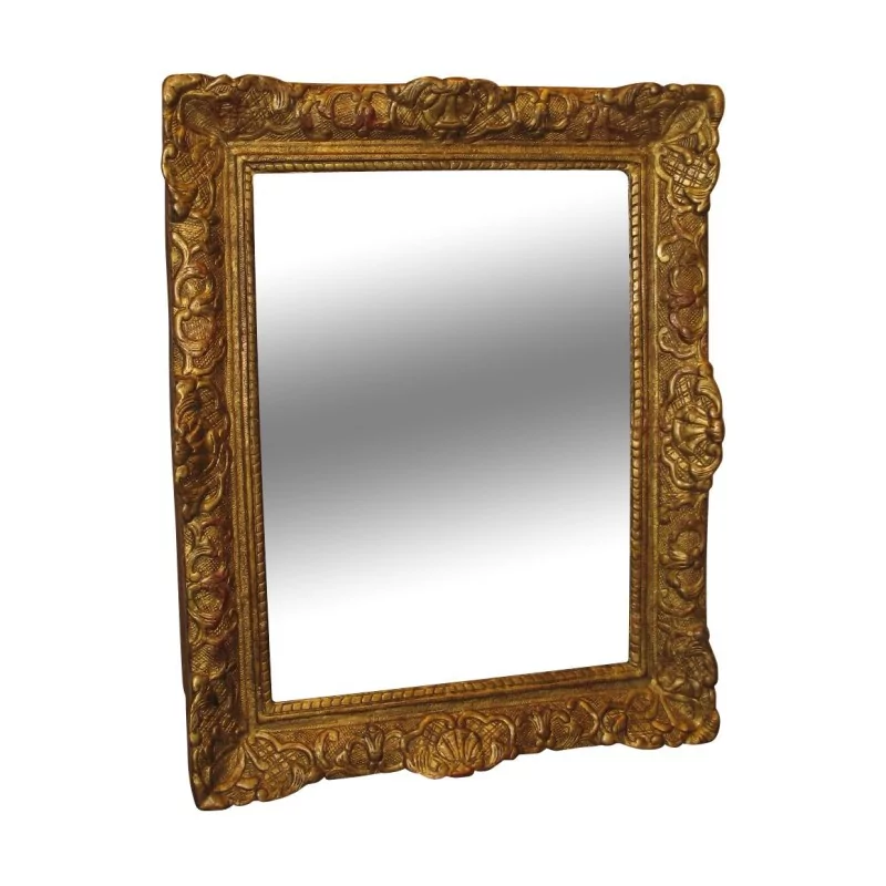 Miroir Régence en bois sculpté et doré, ancien cadre à … - Moinat - Glaces, Miroirs Miroir Régence en bois sculpté et doré, ancien cadre à … - Moinat - Glaces, Miroirs
