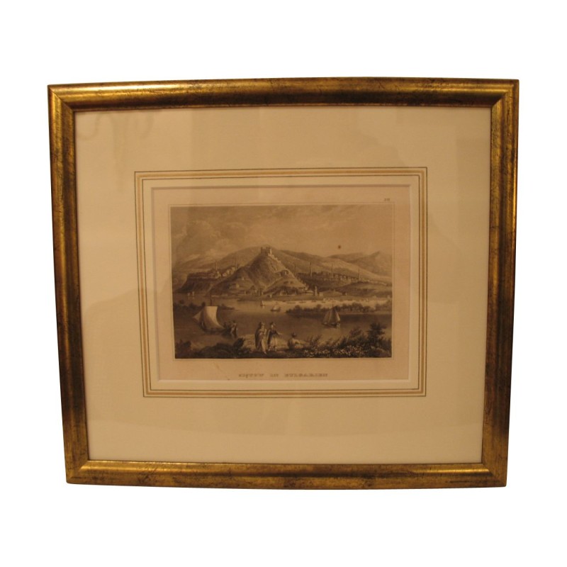 Originalstich auf Stahl „Bulgarisch“ unter Glas mit Rahmen … - Moinat - Gravüren Originalstich auf Stahl „Bulgarisch“ unter Glas mit Rahmen … - Moinat - Gravüren