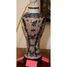 Chinese Mei-Ping porcelain lamp. Mandarin, 18th century. - Moinat - Table lamps
