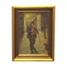 Tableau, huile sur toile “Le Vagabond”, signé Max CRAUSAZ … - Moinat - Tableaux - Portrait