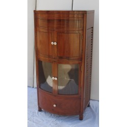 Bar “Cuba” en bois de rose massif  avec multiples rangements …