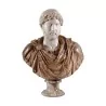 Buste d’Empereur Romain en marbre. - Moinat - Accessoires de décoration