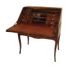 Bureau dos d'Ane Louis XV marqueté en bois de rose et violette … - Moinat - Bureaux cylindre, à abattant, Secrétaires