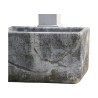 Jura stone basin, restored with goat and neck in … - Moinat - Fountains