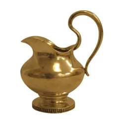 silver cream jug, weight 88gr. Period 19th century.