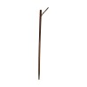 Canne ancienne en bois avec pommeau en argent. - Moinat - Accessoires de décoration