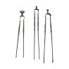 Set of wrought iron fireplace clamps. Period 19th century. - Moinat - Fireplace accessories