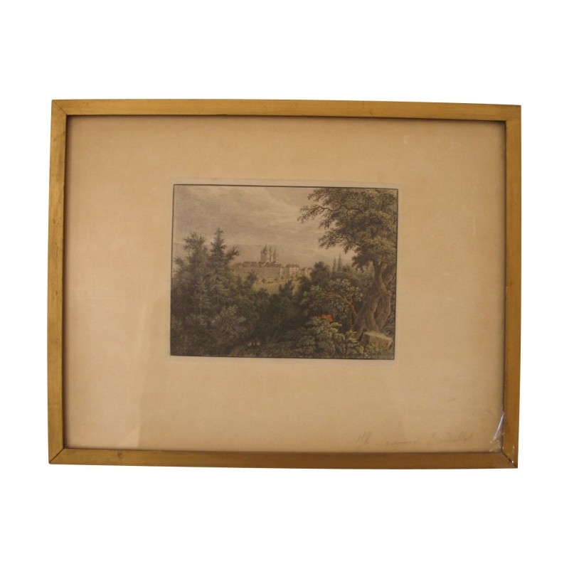 engraving under glass signed lower right Joseph François … - Moinat - Prints, Reproductions engraving under glass signed lower right Joseph François … - Moinat - Prints, Reproductions