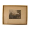 engraving under glass signed lower right Joseph François … - Moinat - Prints, Reproductions