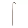 Old reed cane with horn knob. - Moinat - Decorating accessories