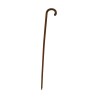 Canne ancienne en bois avec pommeau en corne. - Moinat - Accessoires de décoration