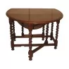 张路易十三风格橡木桌，带翻盖。第 20 期… - Moinat - 餐桌