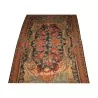 Kelim rug, Iran, black with floral pattern, handwoven. - Moinat - Rugs