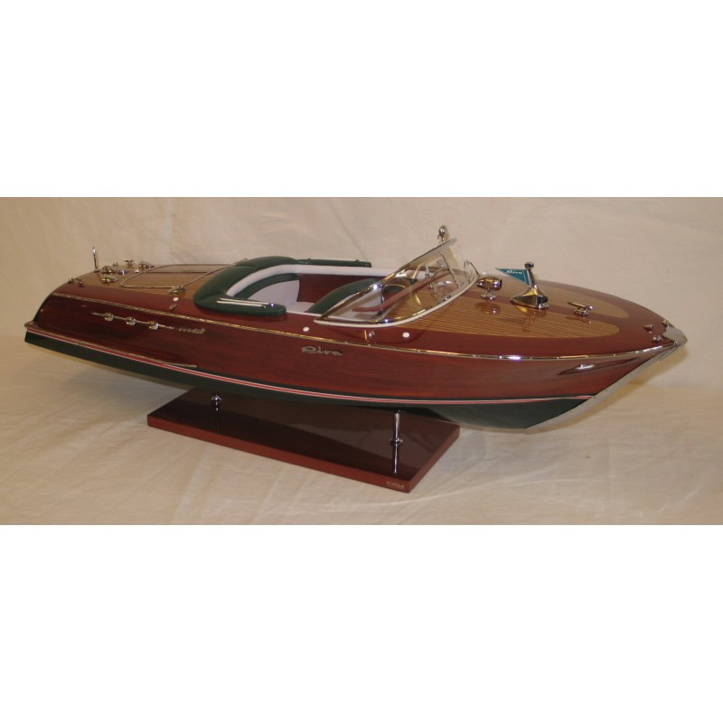 Maquette de bateau Riva Ariston en acajou, faite à la main. - Moinat - Accessoires de décoration Maquette de bateau Riva Ariston en acajou, faite à la main. - Moinat - Accessoires de décoration