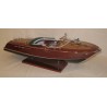 Maquette de bateau Riva Ariston en acajou, faite à la main. - Moinat - Accessoires de décoration